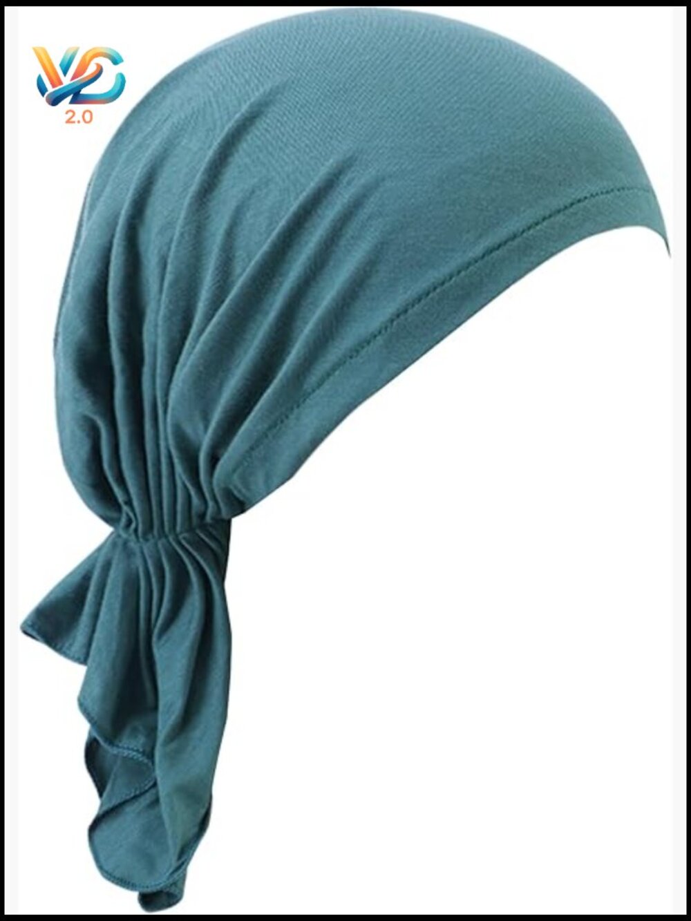 Pre-Tied Slip On Headwrap Soft Turban Hat Beanie Covering Scarf for Hair Loss